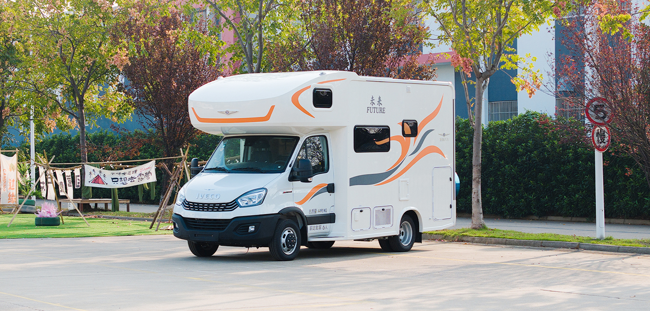 Rear horizontal bed without expansion